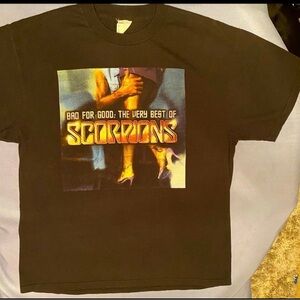 Vintage 2002 Authentic Scorpions X Whitesnake Concert Tshirt |Size Large